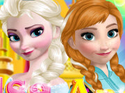 Elsa and Anna Makeup