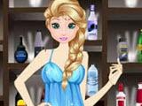 Elsa Frozen Bartender