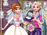 Elsa Preparing Anna's Wedding